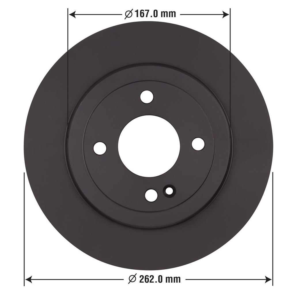 Gold Disc Brake Rotor 70114DG