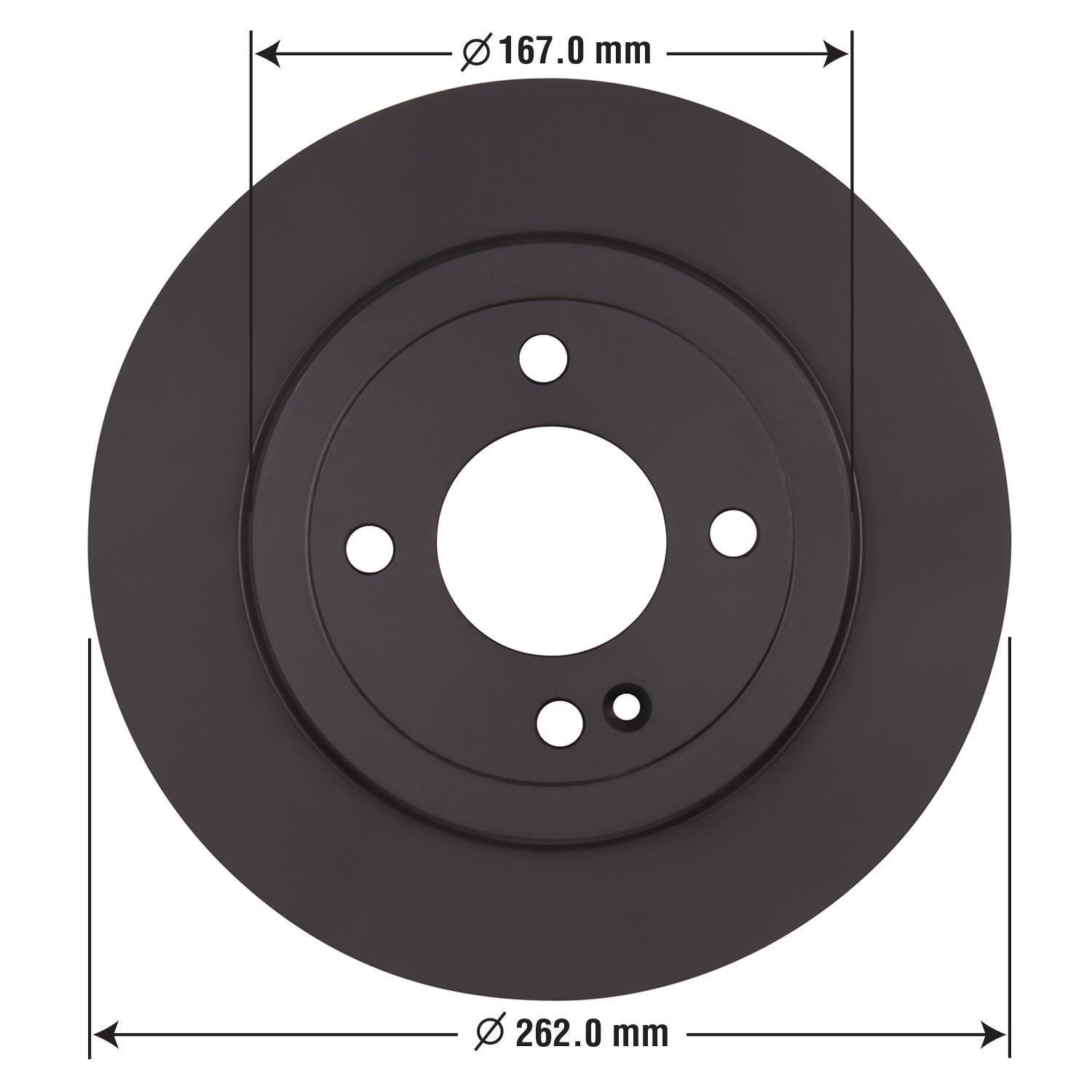Gold Disc Brake Rotor 70114DG