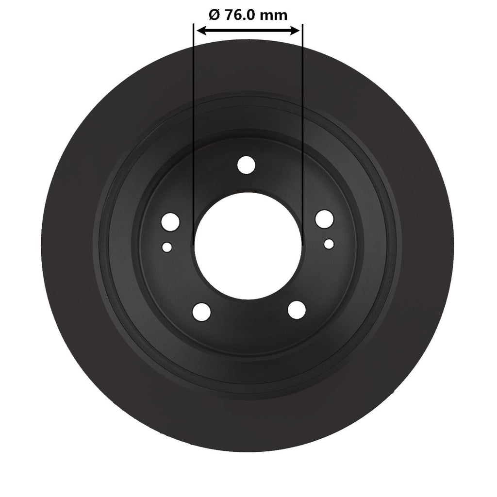Gold Disc Brake Rotor 70121DG