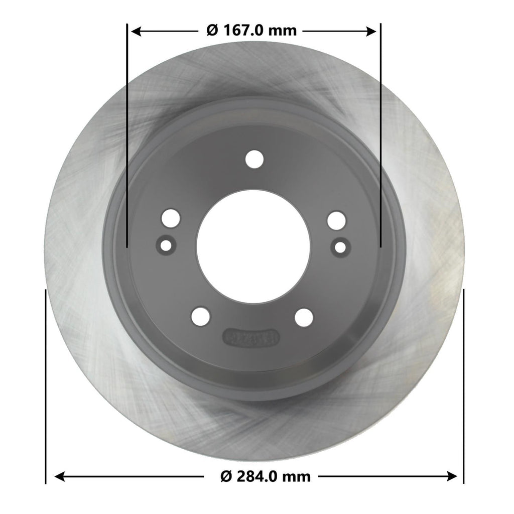 Disc Brake Rotor 70121DL
