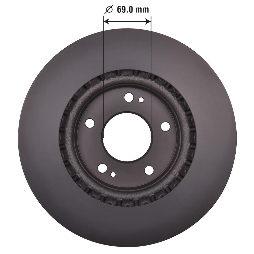 Gold Disc Brake Rotor 70122DG