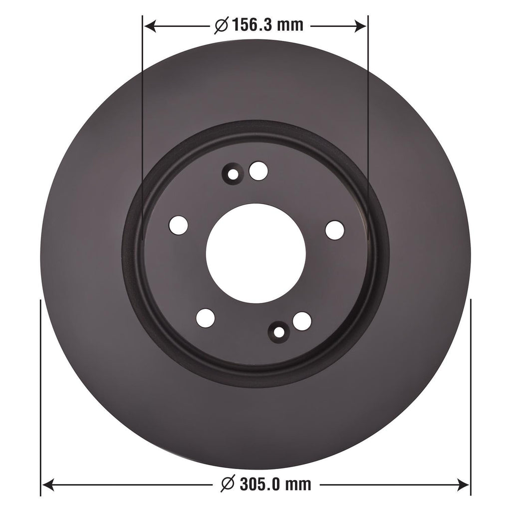 Gold Disc Brake Rotor 70122DG