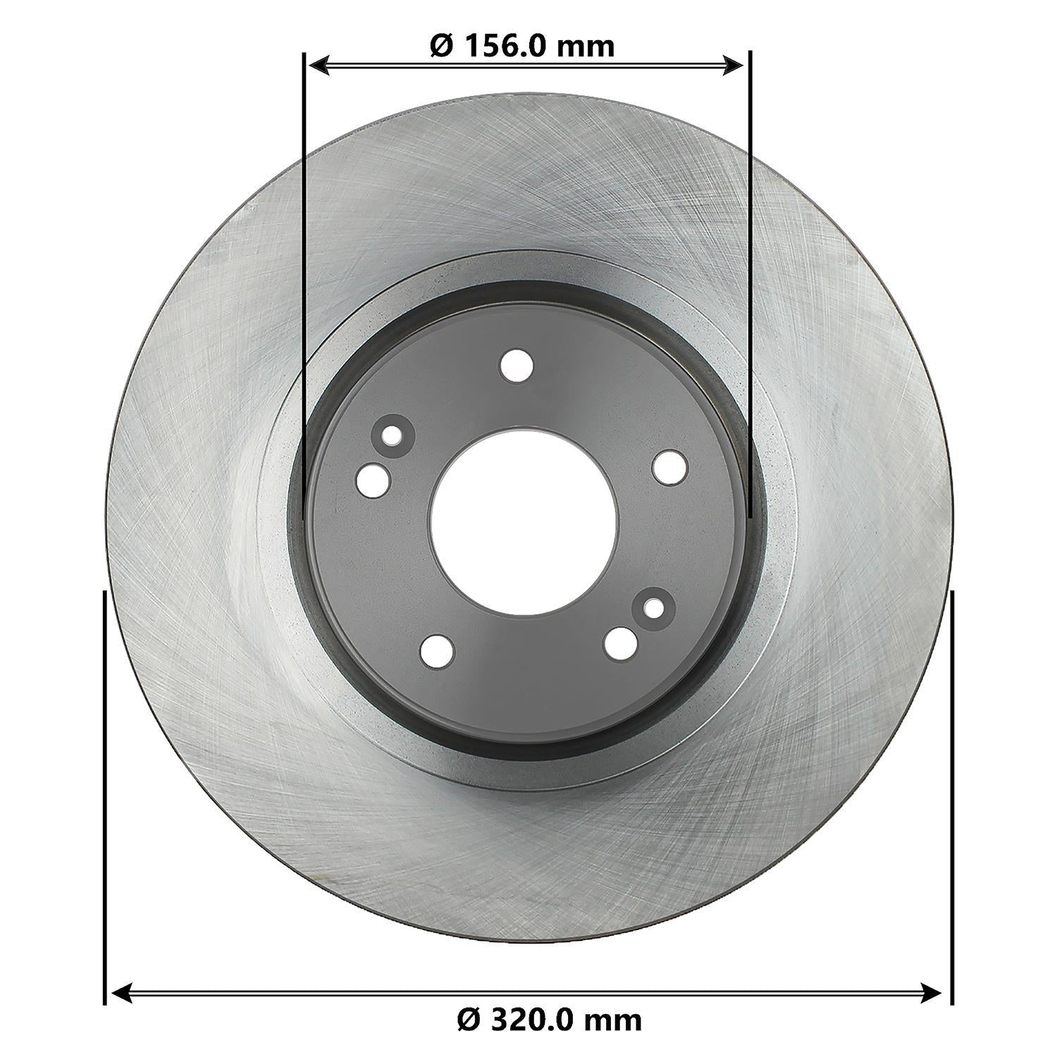Disc Brake Rotor 70123DL