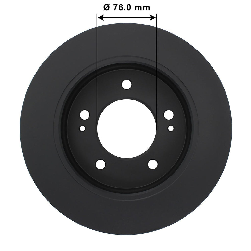 Gold Disc Brake Rotor 70125DG