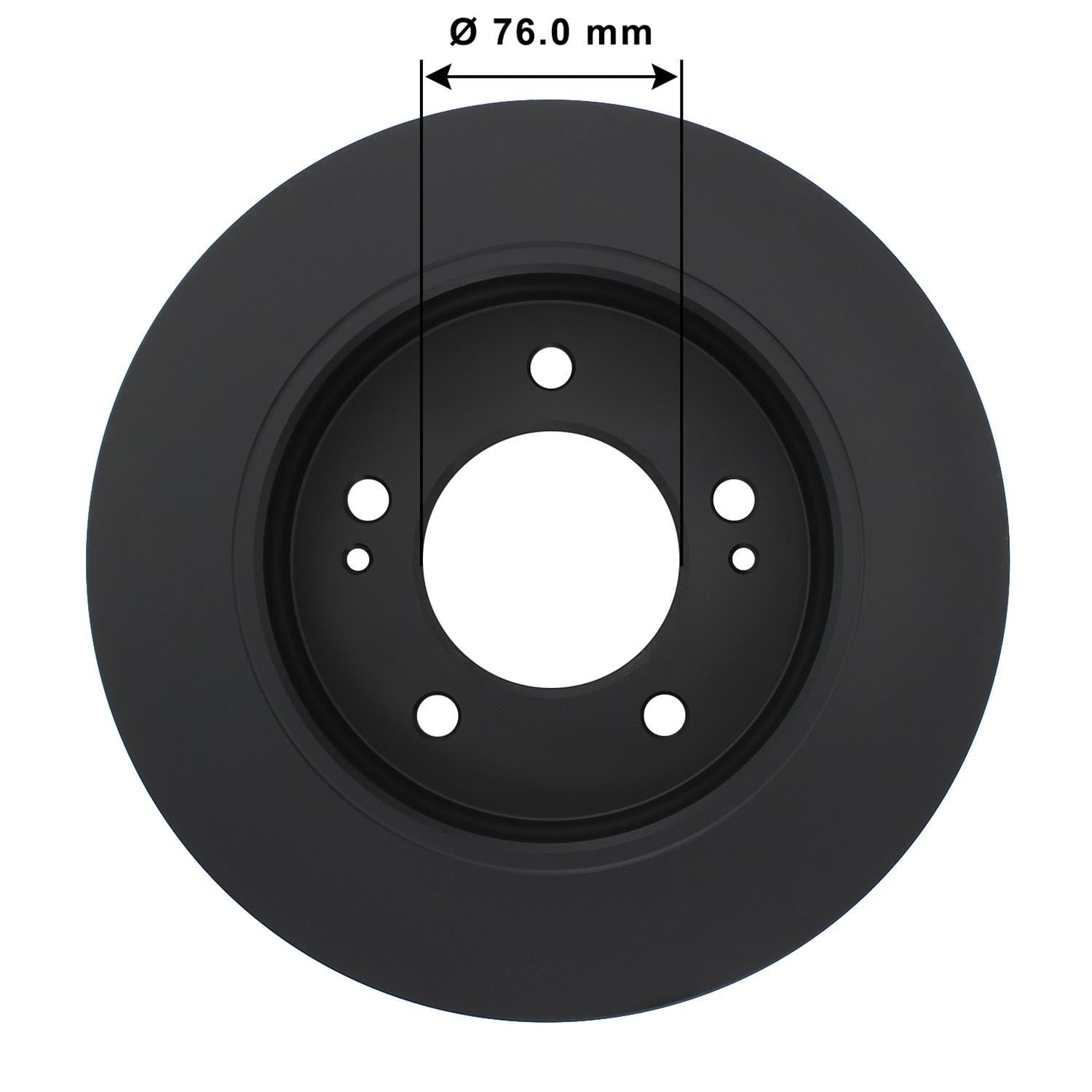 Gold Disc Brake Rotor 70125DG