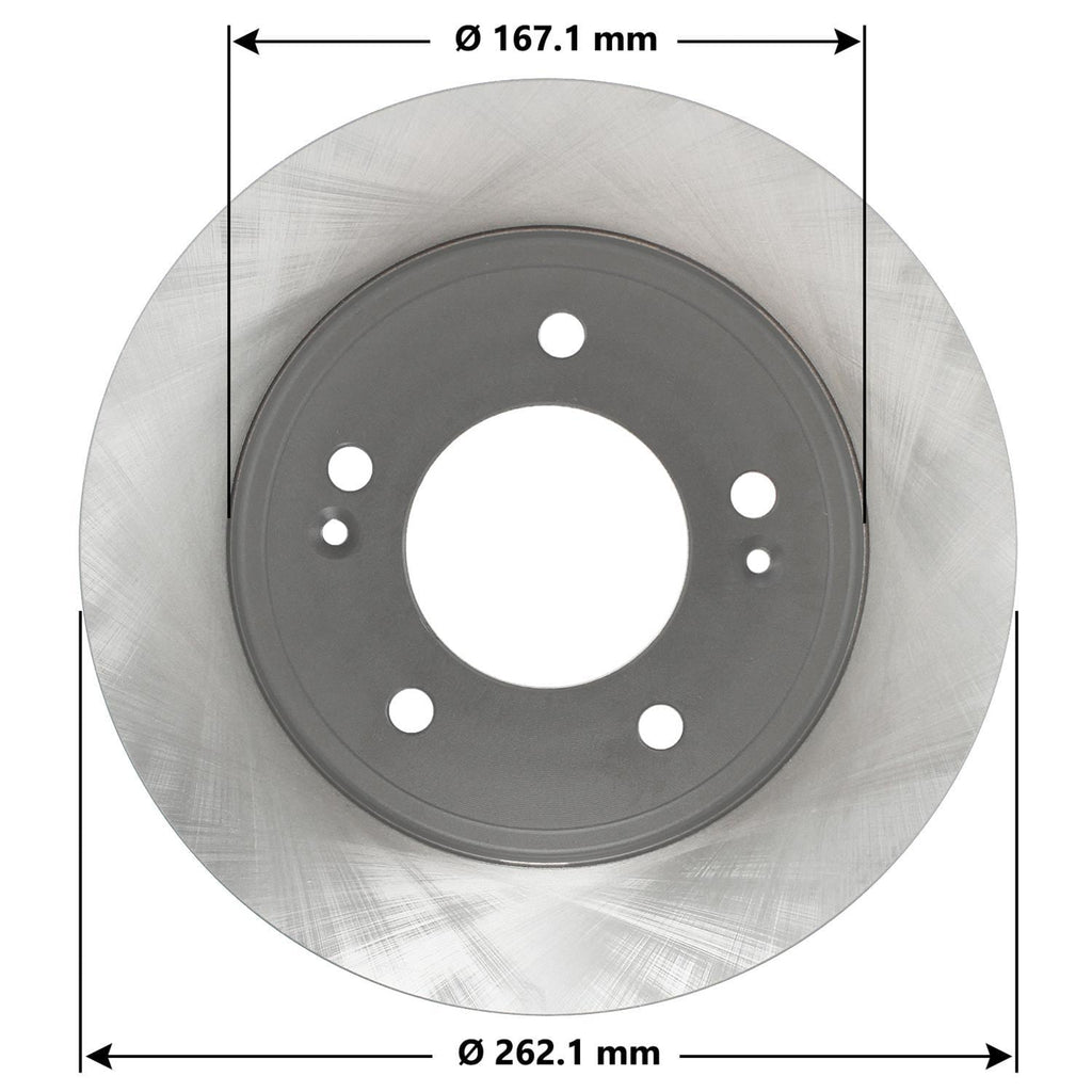 Disc Brake Rotor 70125DL