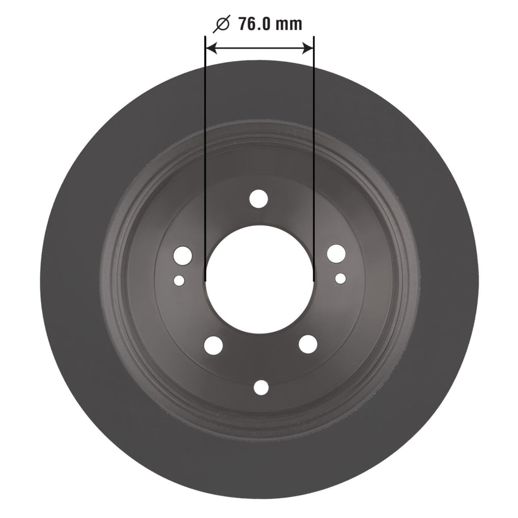 Gold Disc Brake Rotor 70127DG