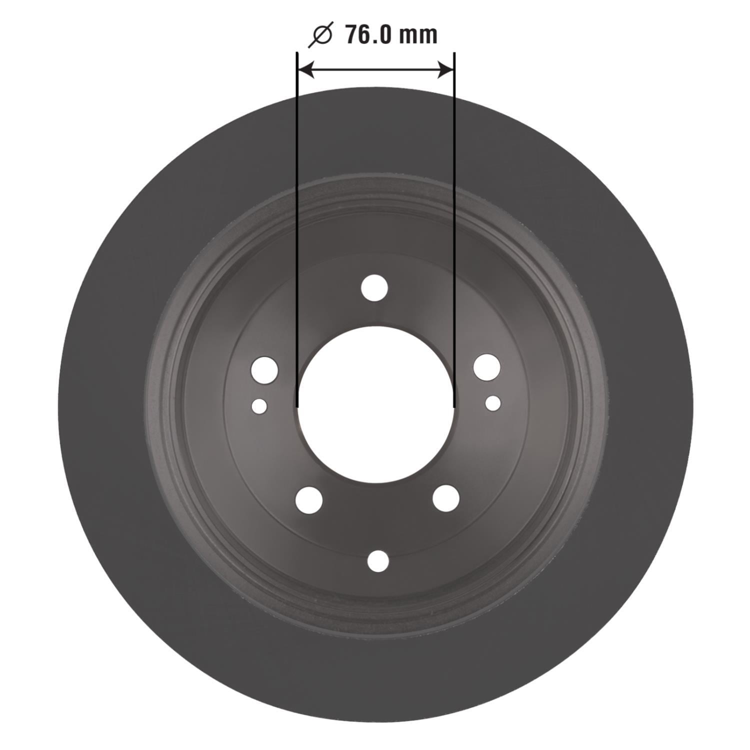 Gold Disc Brake Rotor 70127DG