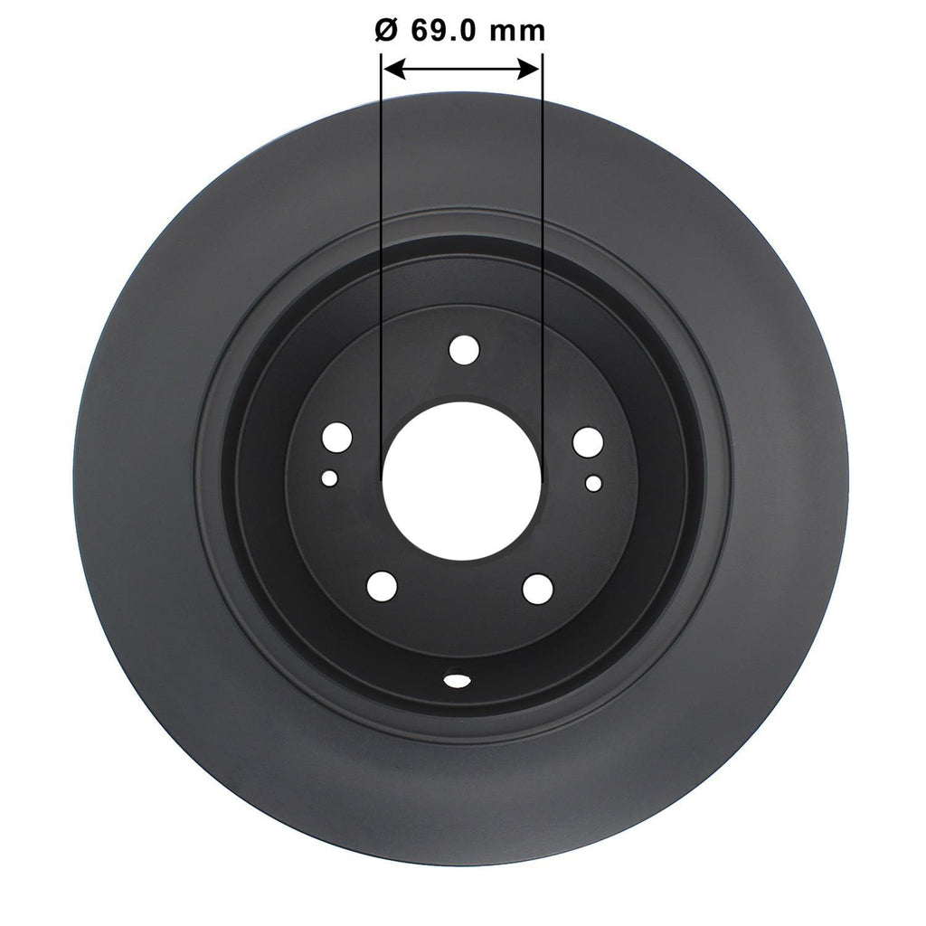 Gold Disc Brake Rotor 70129DG