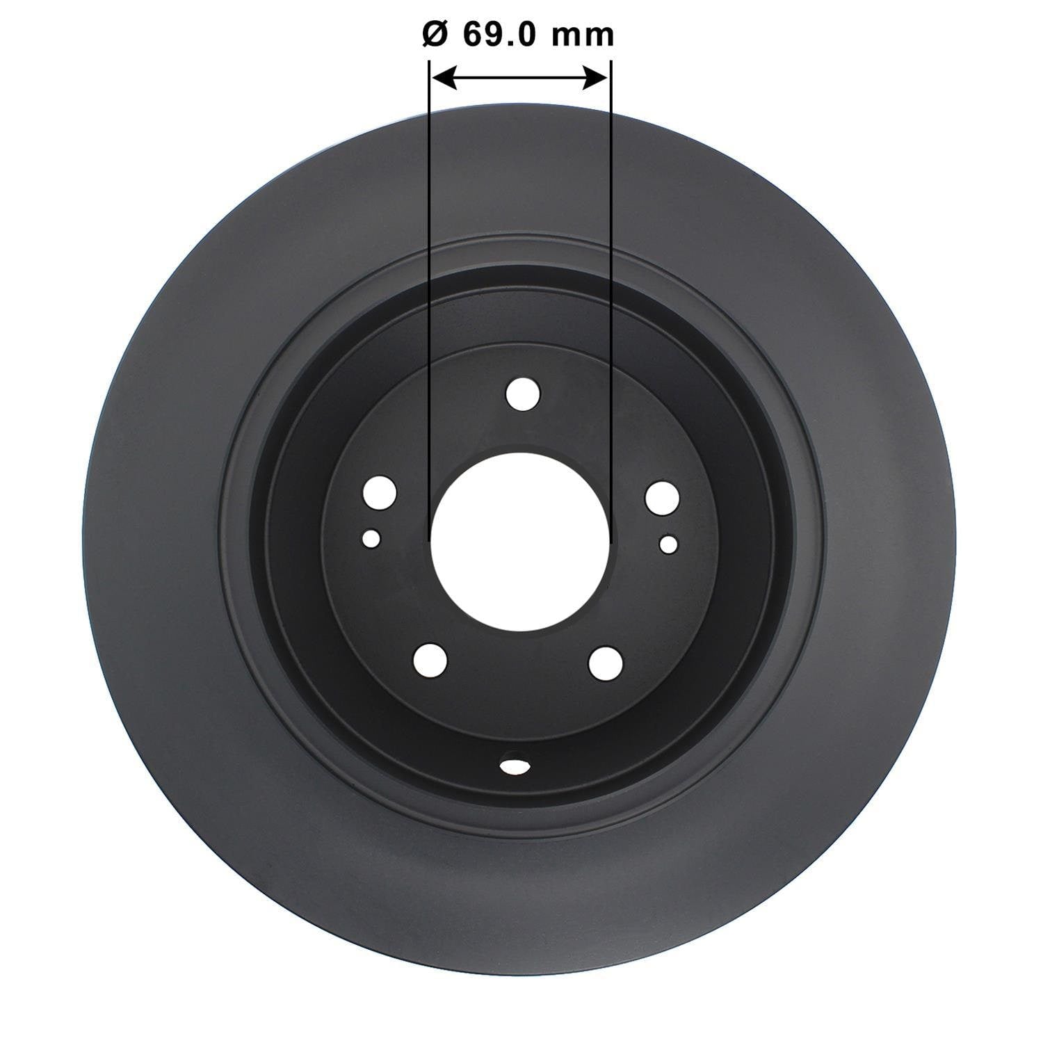 Gold Disc Brake Rotor 70129DG