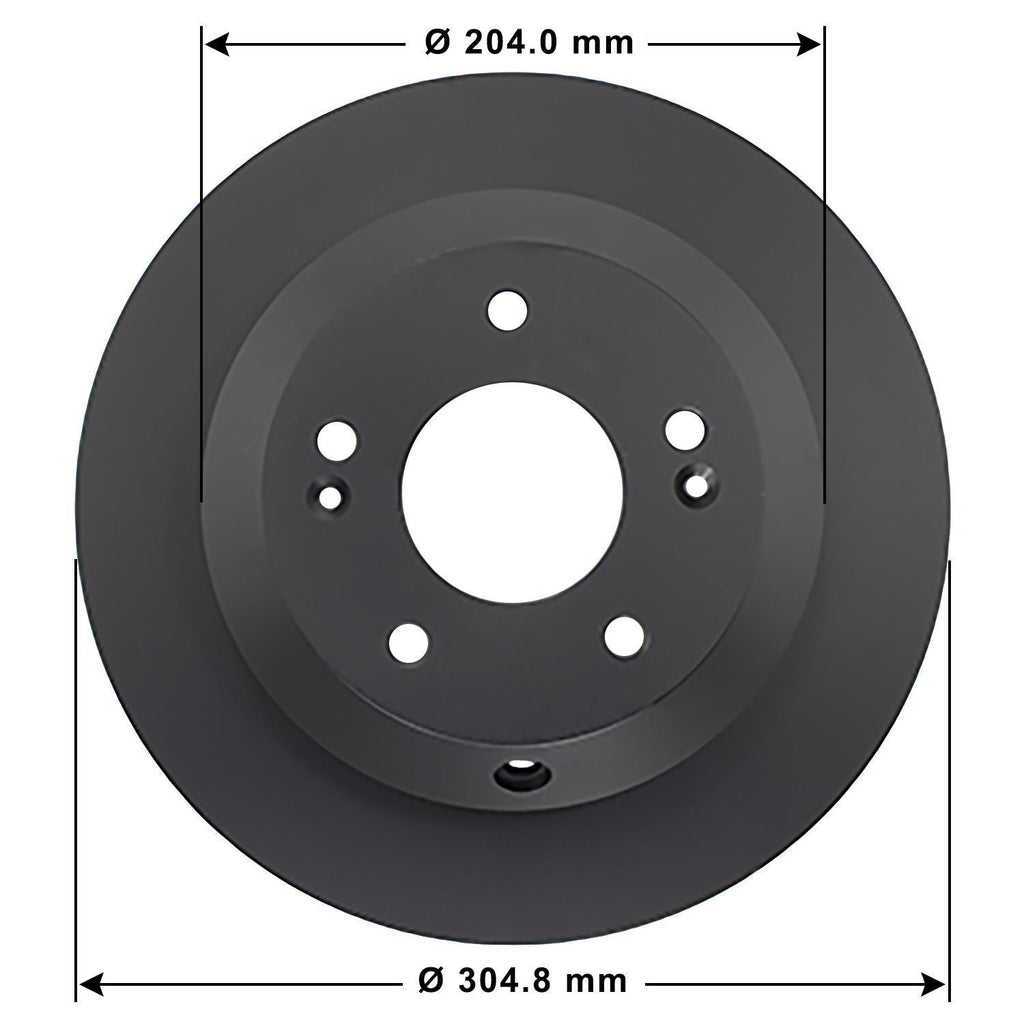 Gold Disc Brake Rotor 70129DG