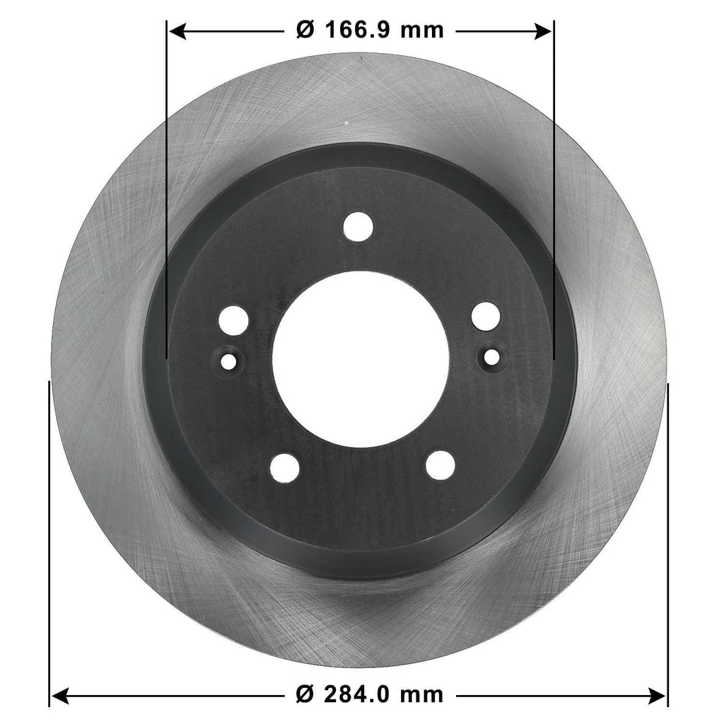 Disc Brake Rotor 70139DL