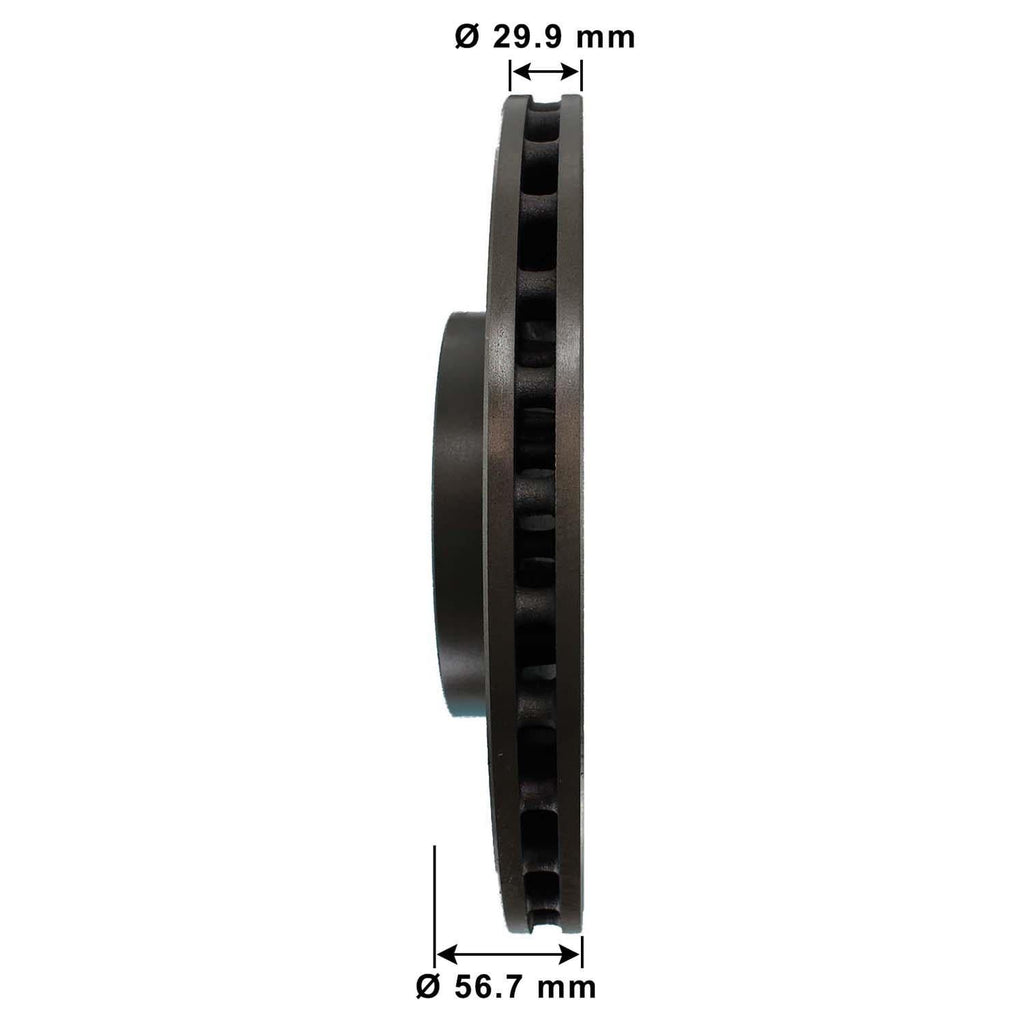 Disc Brake Rotor 70141DL