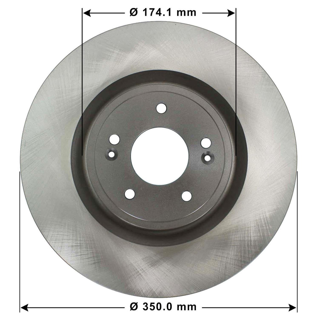 Disc Brake Rotor 70141DL