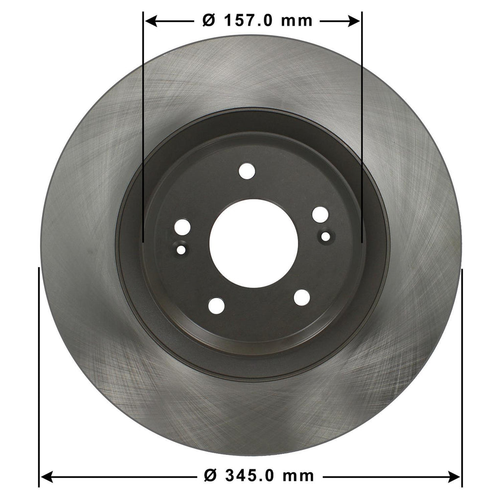 Disc Brake Rotor 70151DL