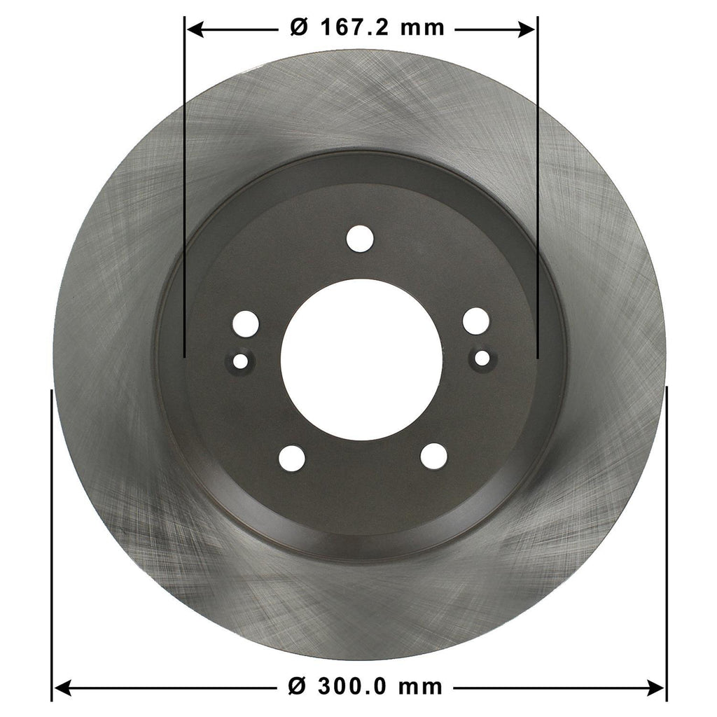 Disc Brake Rotor 70152DL