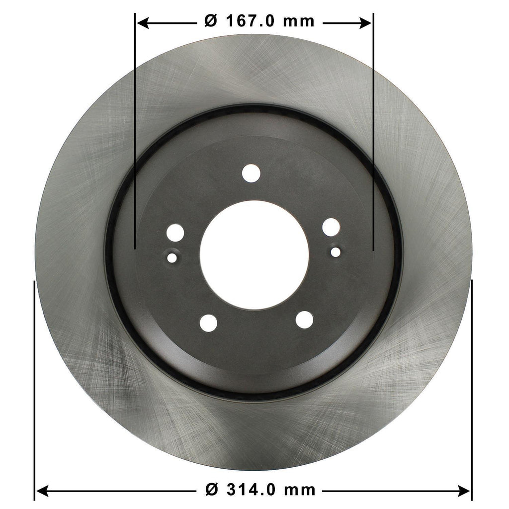 Disc Brake Rotor 70153DL