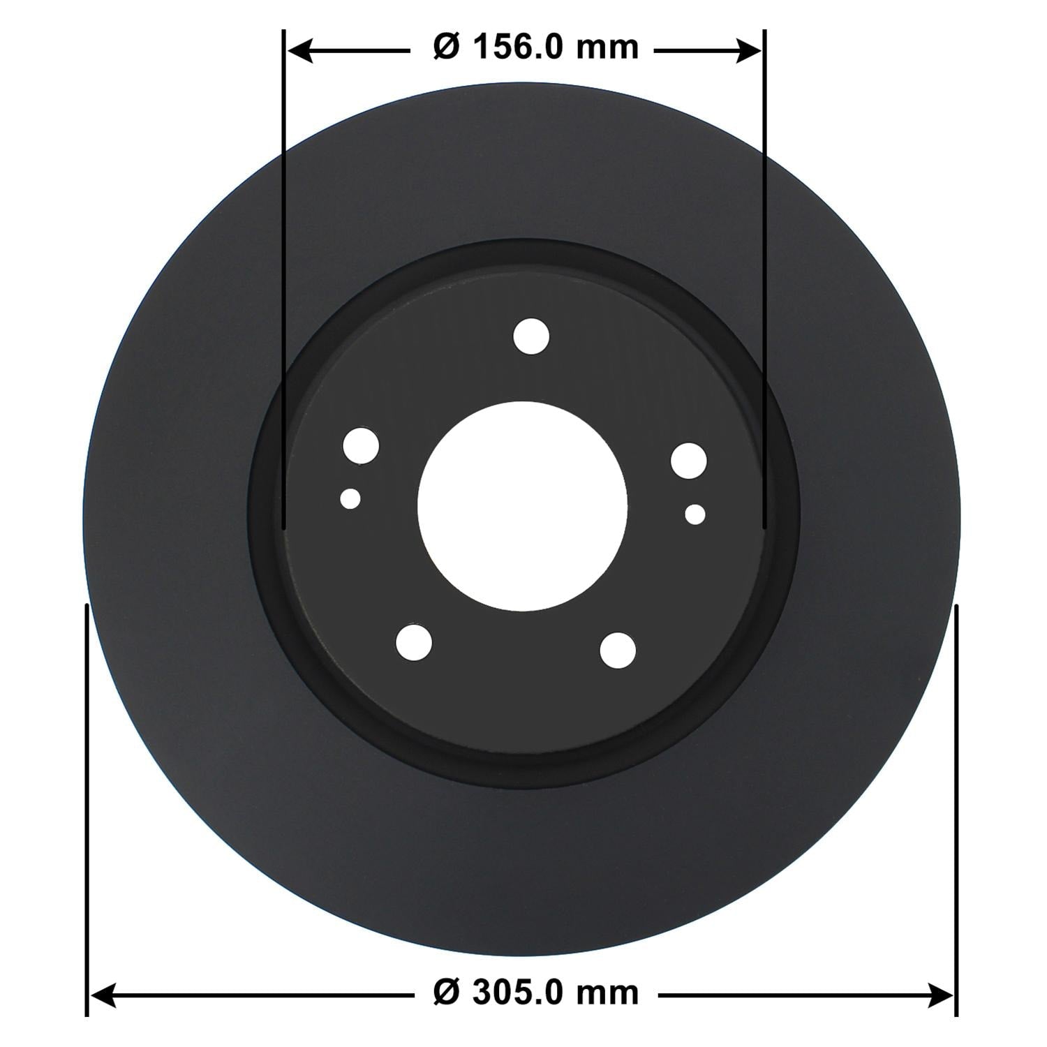 Gold Disc Brake Rotor 70158DG