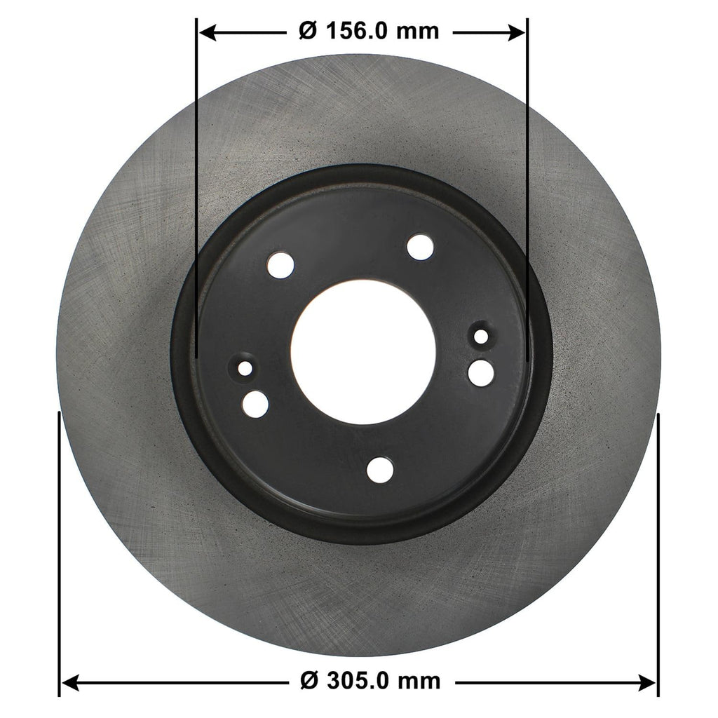 Disc Brake Rotor 70158DL