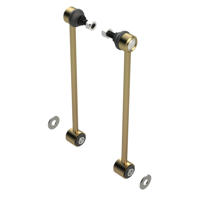 Front JK/JL/JT Sway Bar Link Extension Kit, 12.25"