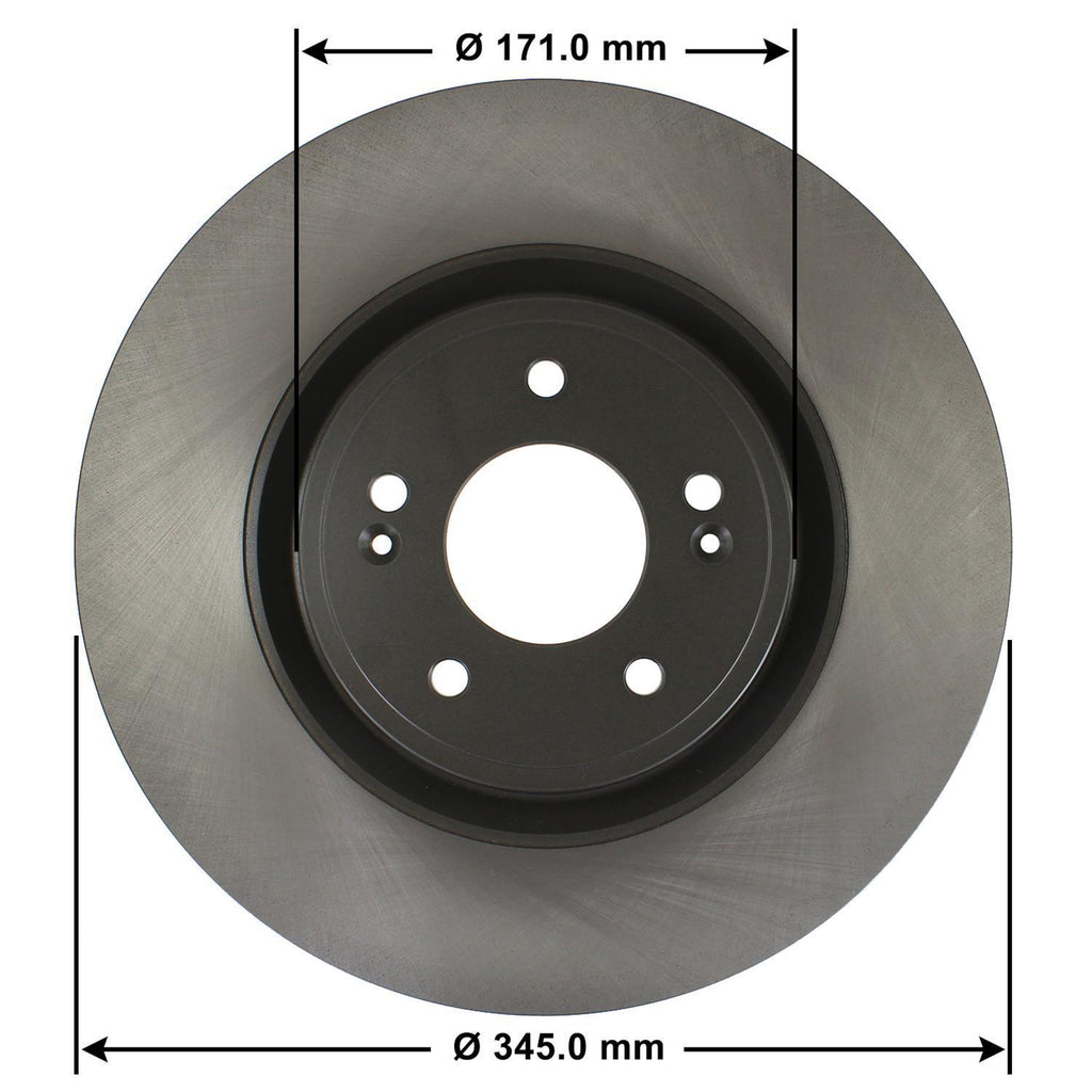 Disc Brake Rotor 70161DL