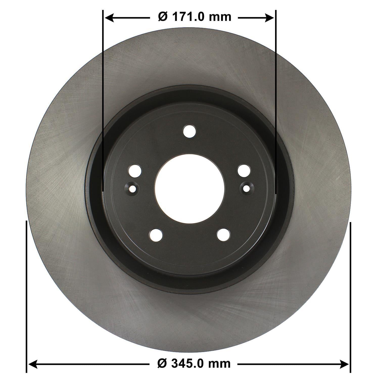 Disc Brake Rotor 70161DL