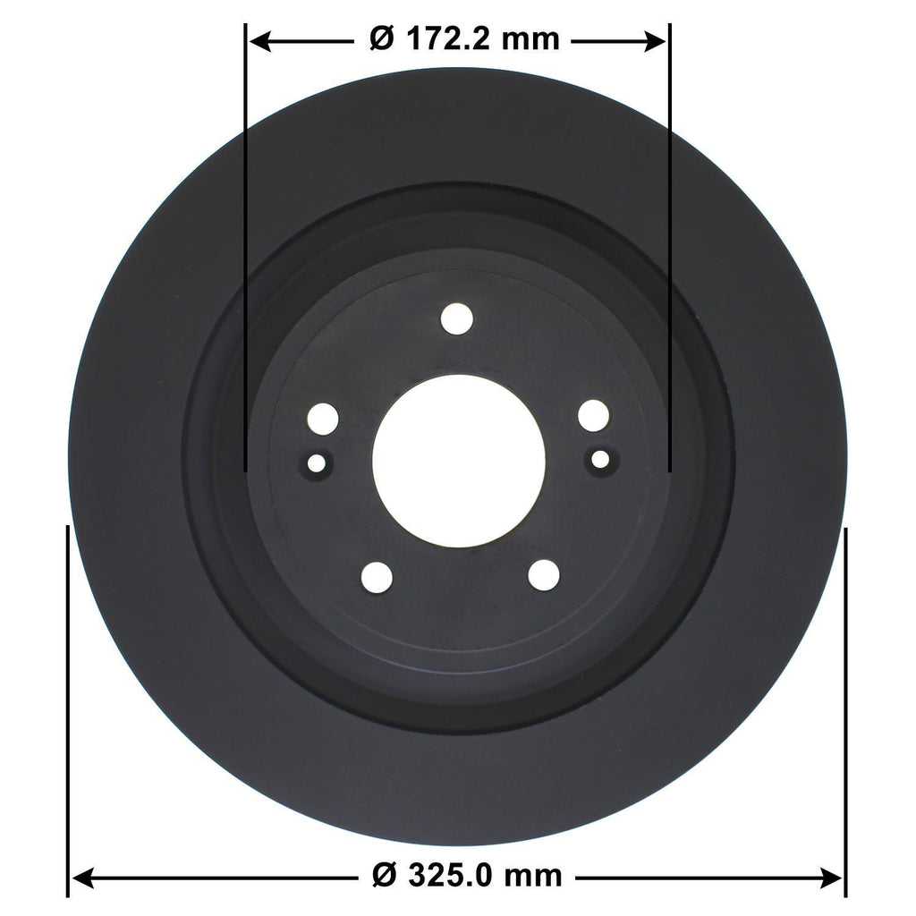 Gold Disc Brake Rotor 70165DG