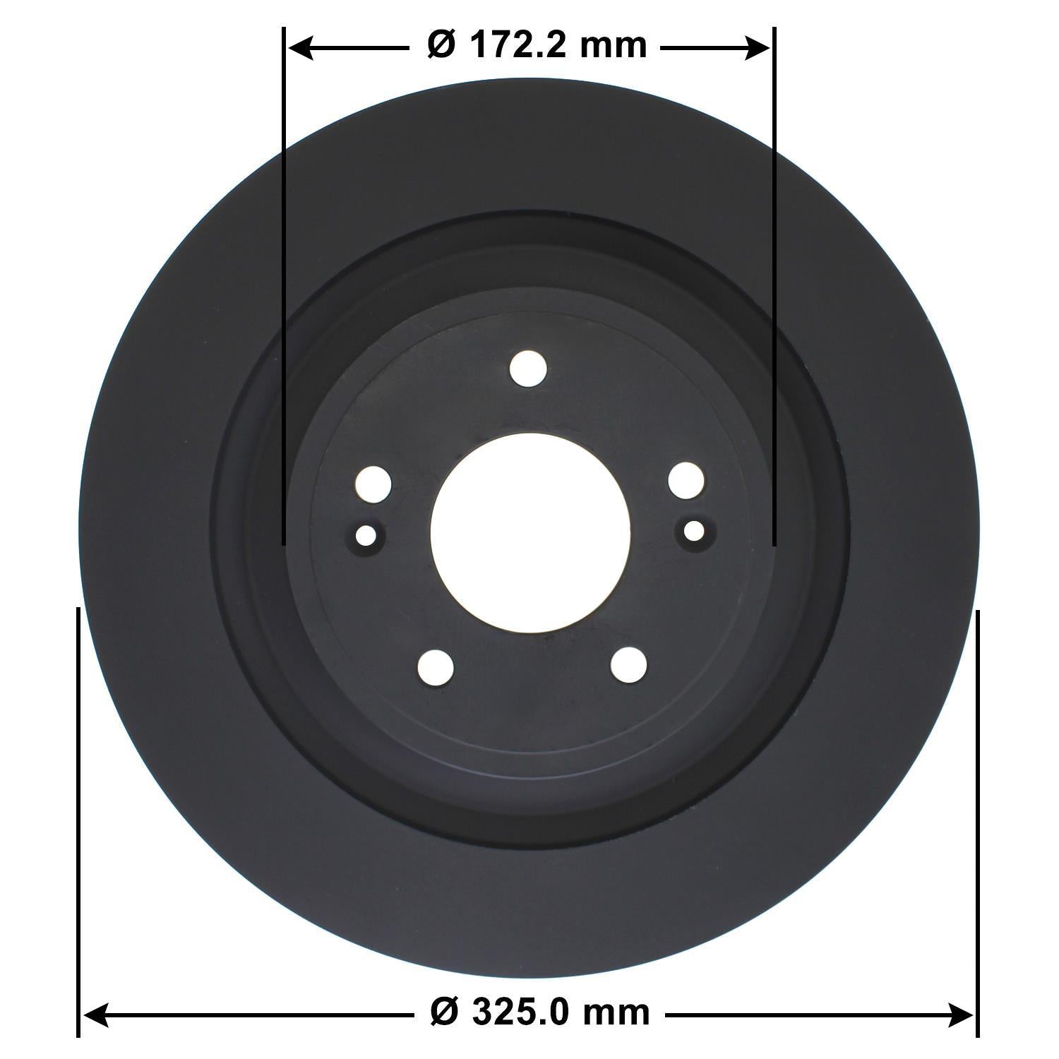Gold Disc Brake Rotor 70165DG
