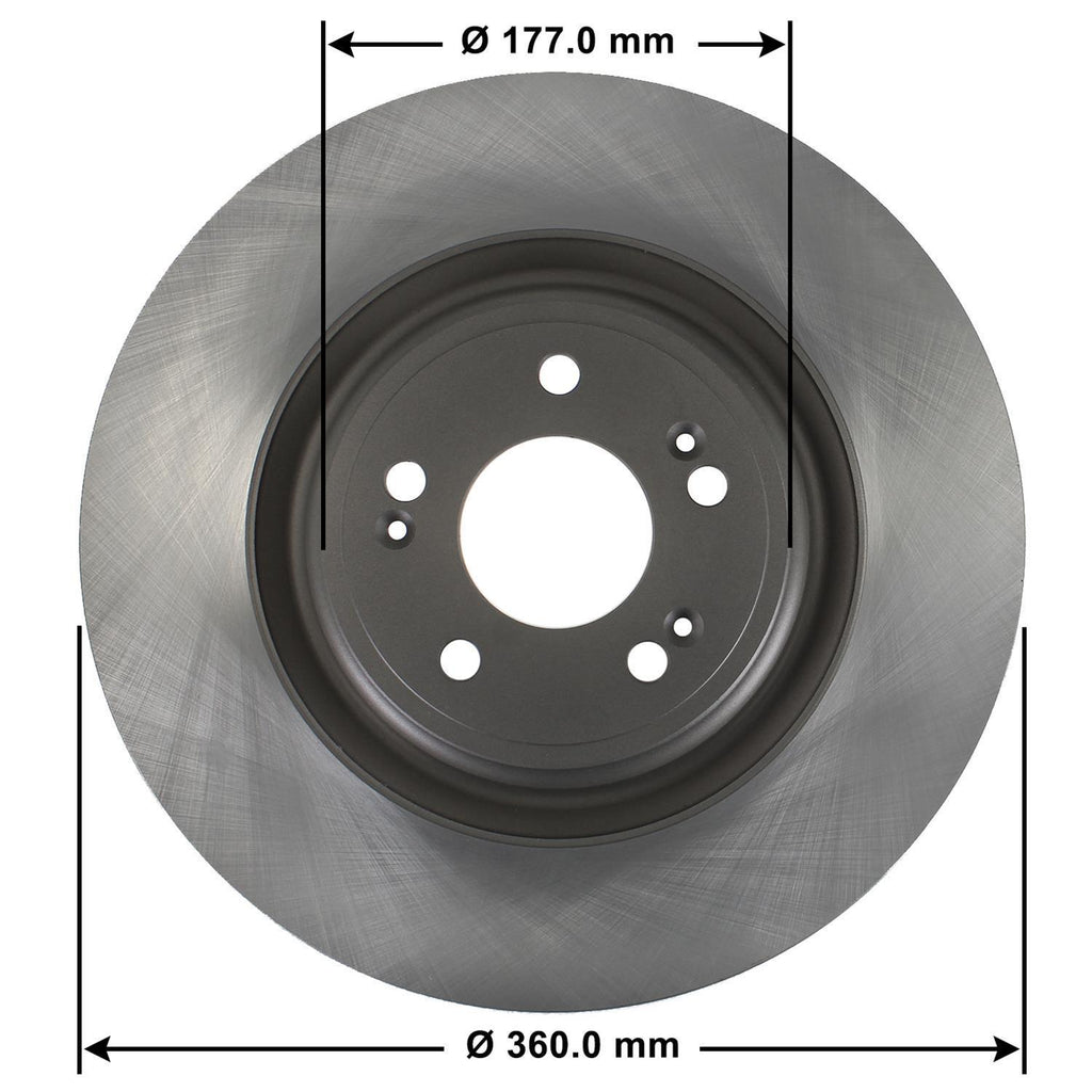 Disc Brake Rotor 70170DL