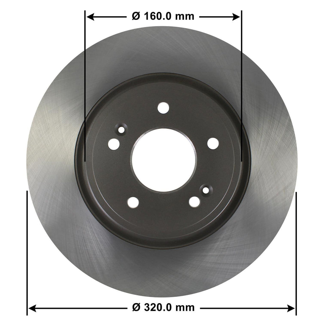 Disc Brake Rotor 70173DL