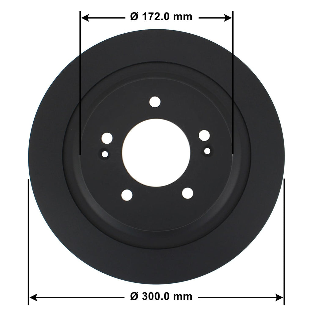 Gold Disc Brake Rotor 70180DG