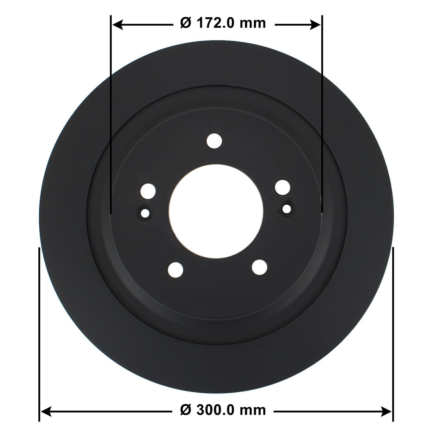 Gold Disc Brake Rotor 70180DG