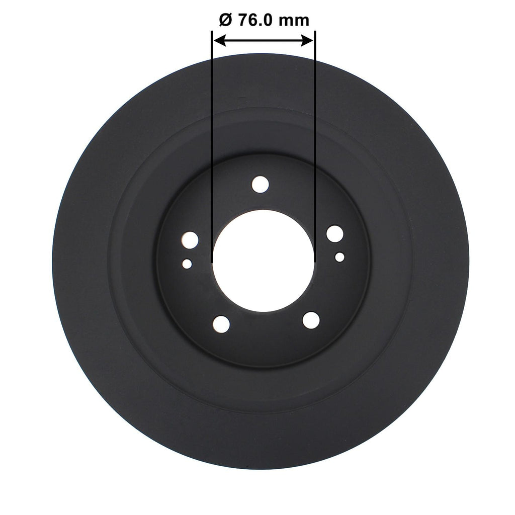 Gold Disc Brake Rotor 70180DG