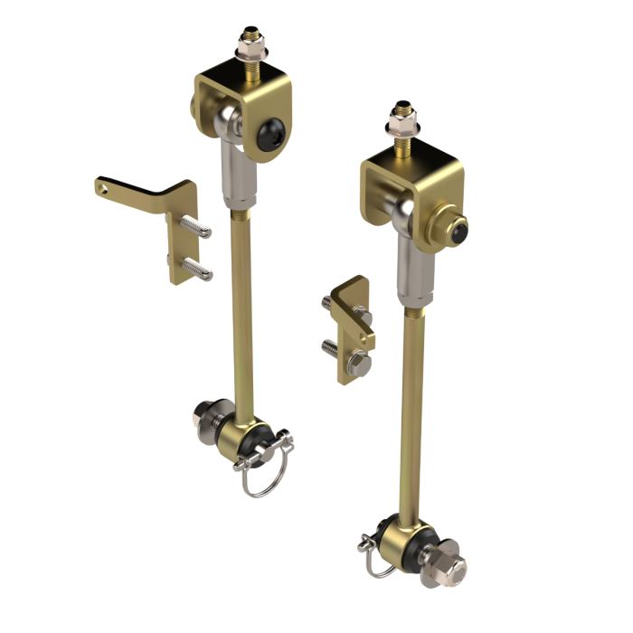 TJ/LJ Sway Bar Quick Disconnect, 10", Front