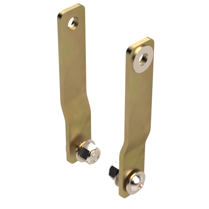 Rear Stock Brake Line Relocation Kit, JK