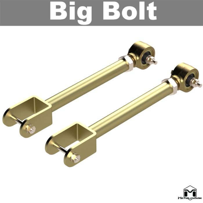 MetalCloak "Big Bolt" TJ/LJ/XJ Upper Front Duroflex Control Arms