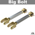 Big Bolt Jeep TJ/LJ/XJ Upper Front Double Adjustable Aluminum Control Arms