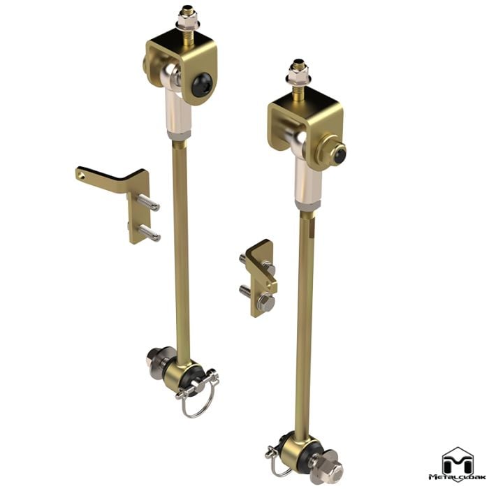 TJ Front Sway Bar Quick Disconnects 13"