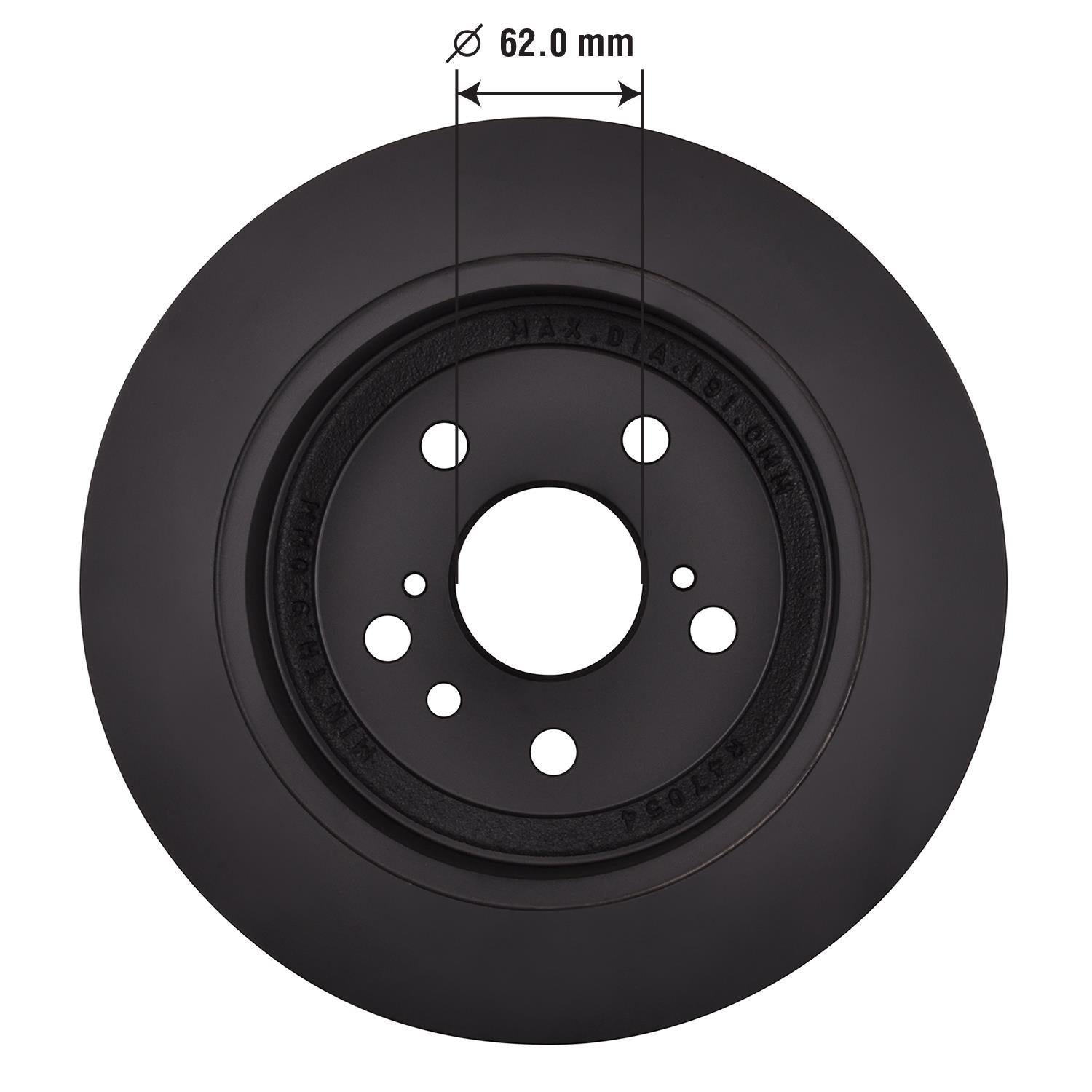 Gold Disc Brake Rotor 71916DG