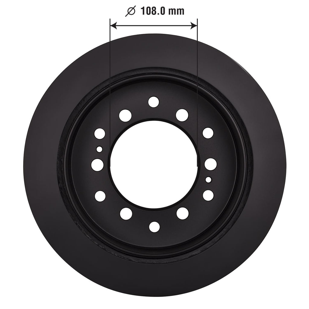 Gold Disc Brake Rotor 71918DG