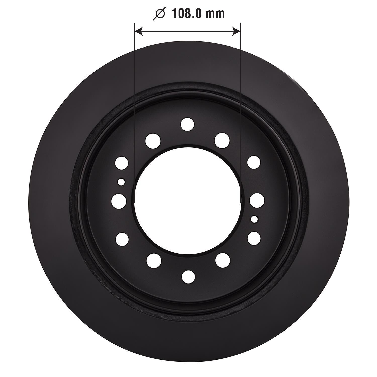 Gold Disc Brake Rotor 71918DG