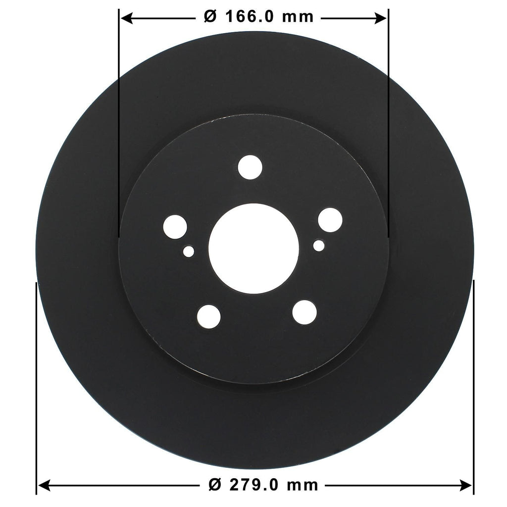 Gold Disc Brake Rotor 71919DG