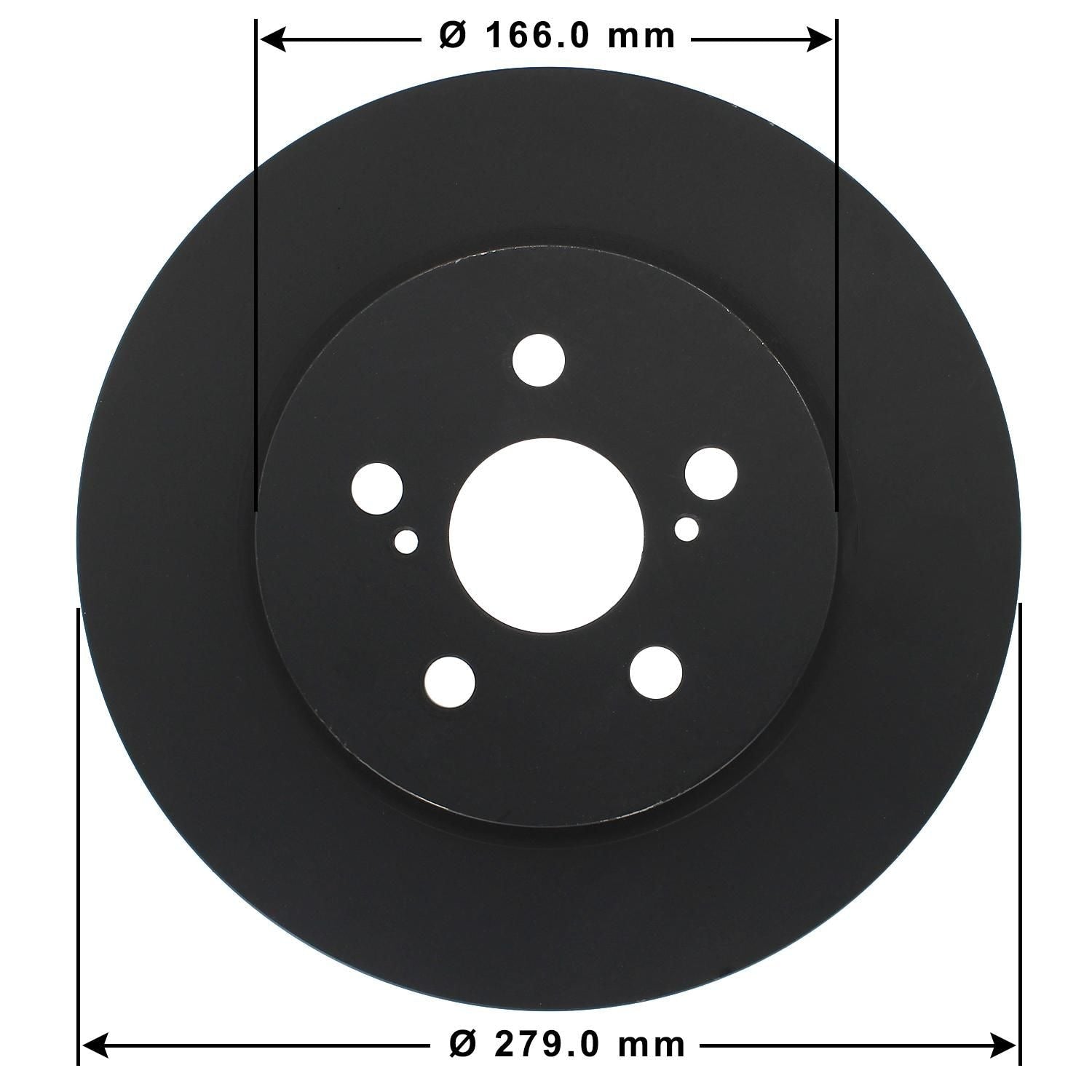 Gold Disc Brake Rotor 71919DG