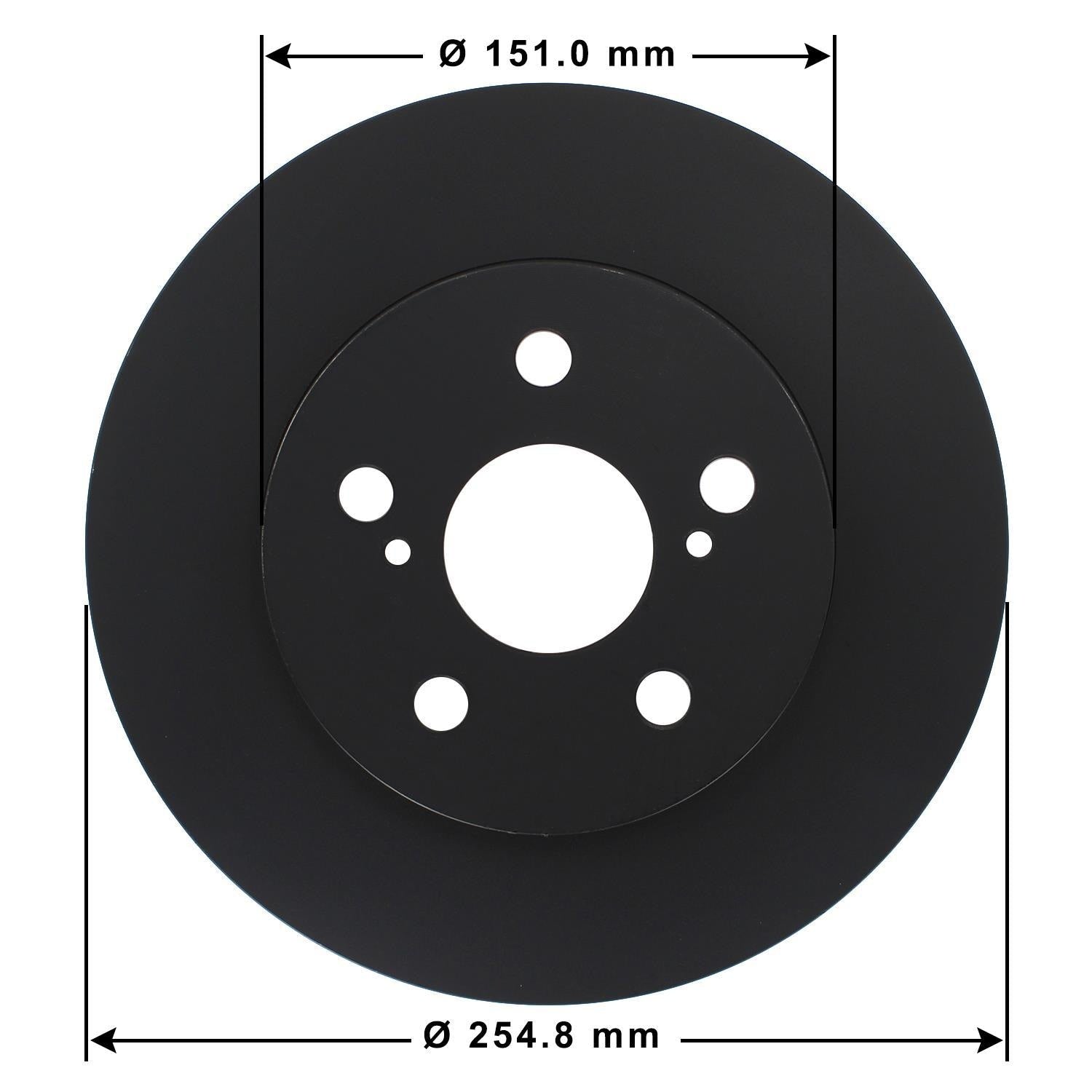 Gold Disc Brake Rotor 71935DG