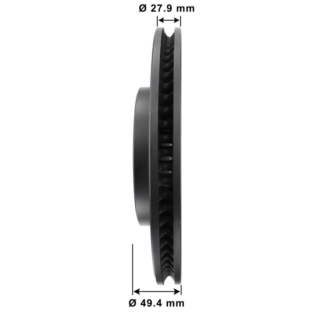 Gold Disc Brake Rotor 71937DG