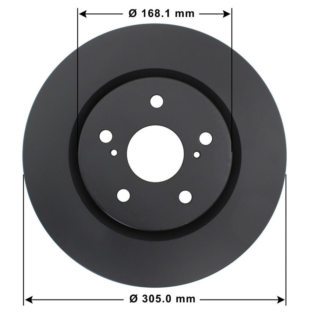 Gold Disc Brake Rotor 71937DG