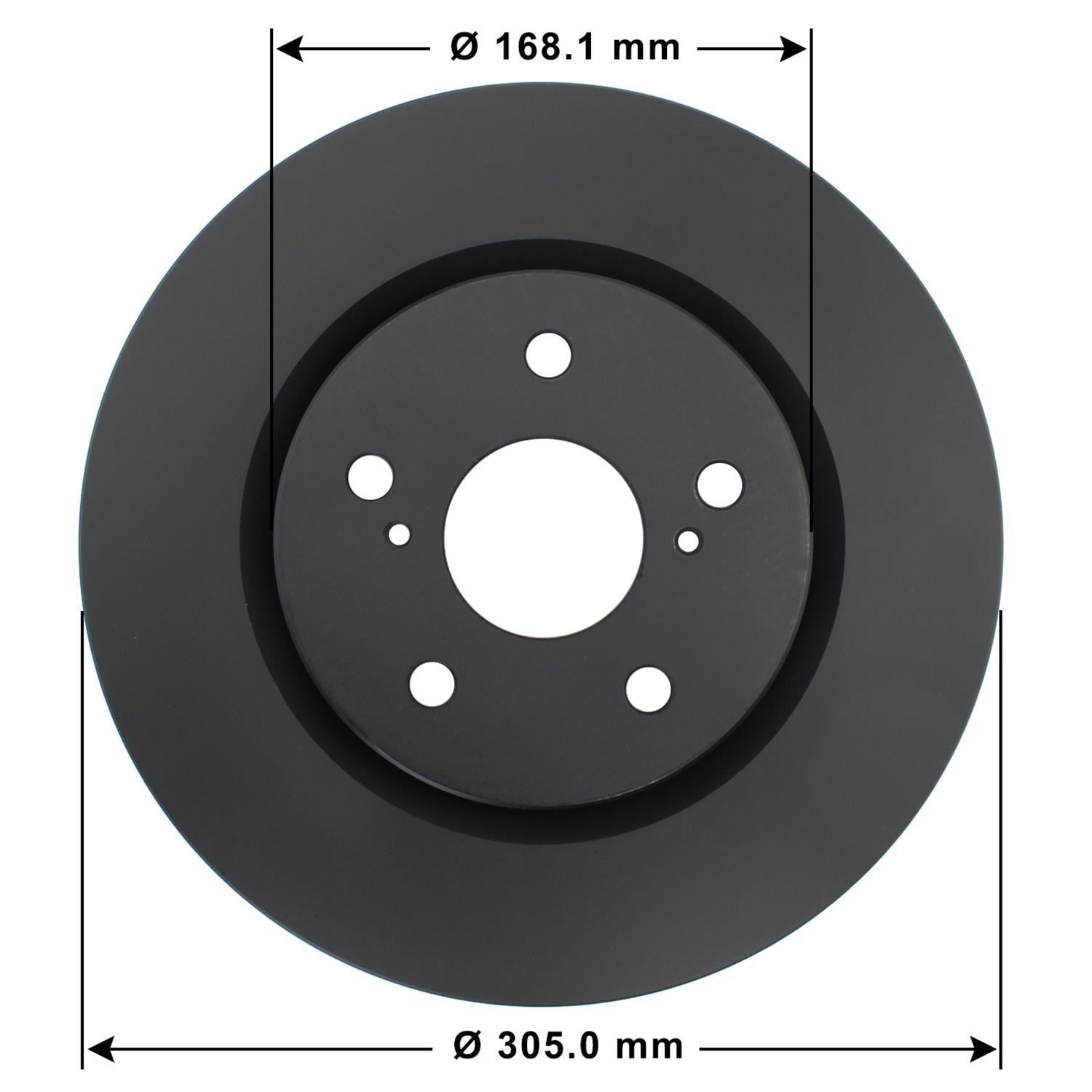 Gold Disc Brake Rotor 71937DG