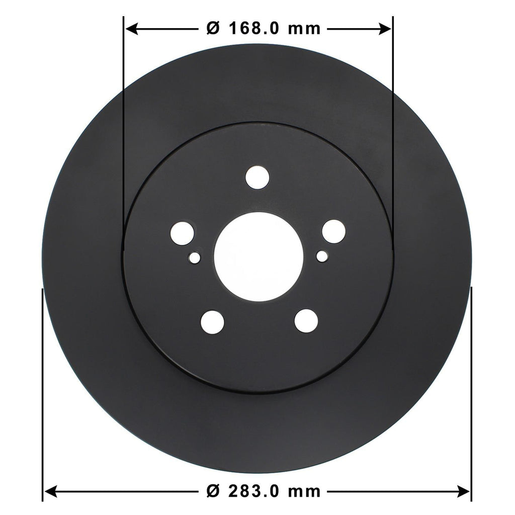 Gold Disc Brake Rotor 71951DG