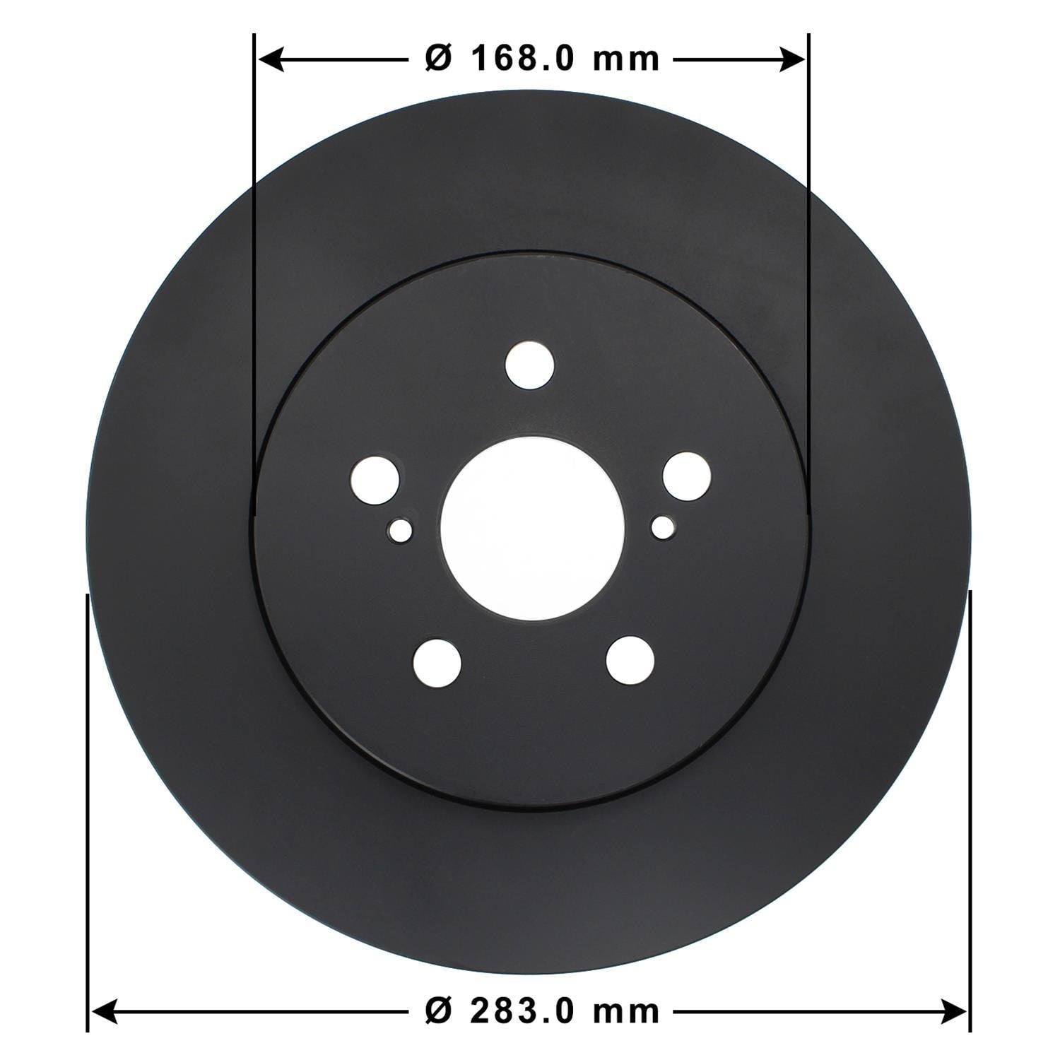 Gold Disc Brake Rotor 71951DG