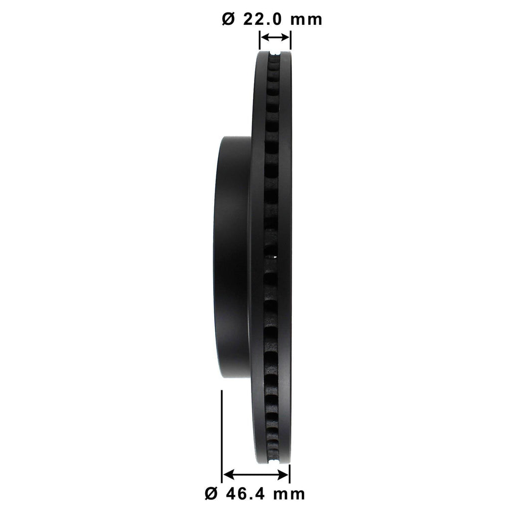 Gold Disc Brake Rotor 71951DG